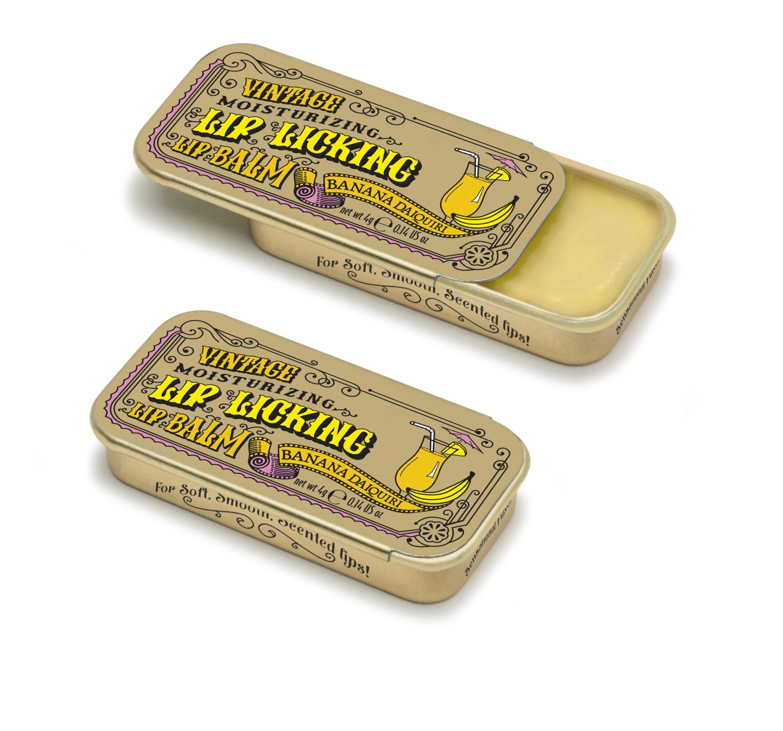 Banana Daiquiri Lip Licking Flavored Lip Balm - Image 2