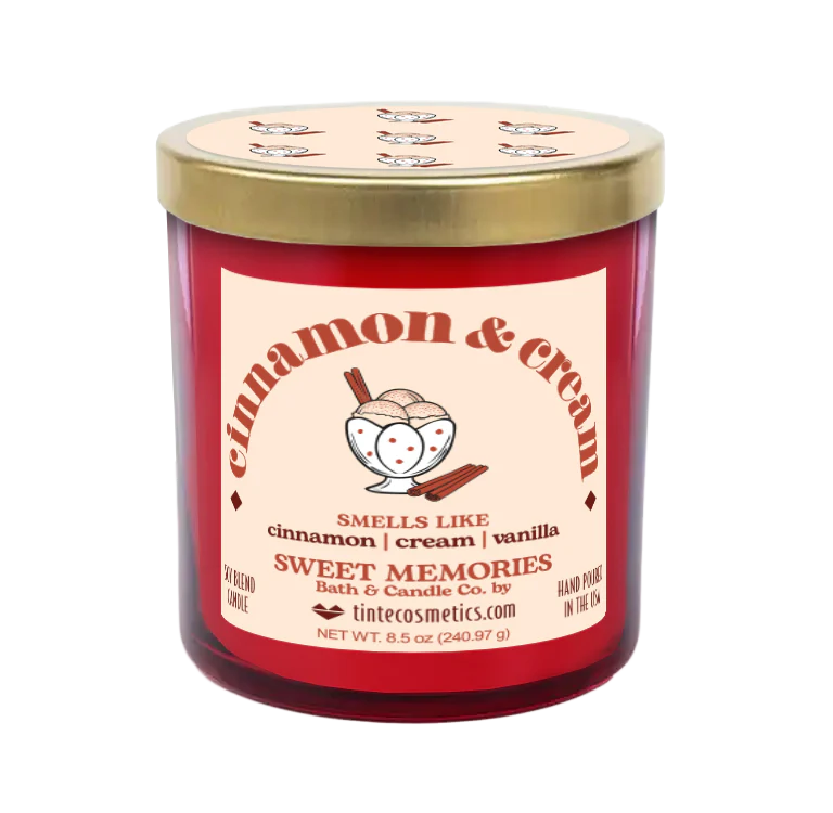 Cinnamon & Cream Candle - Image 3