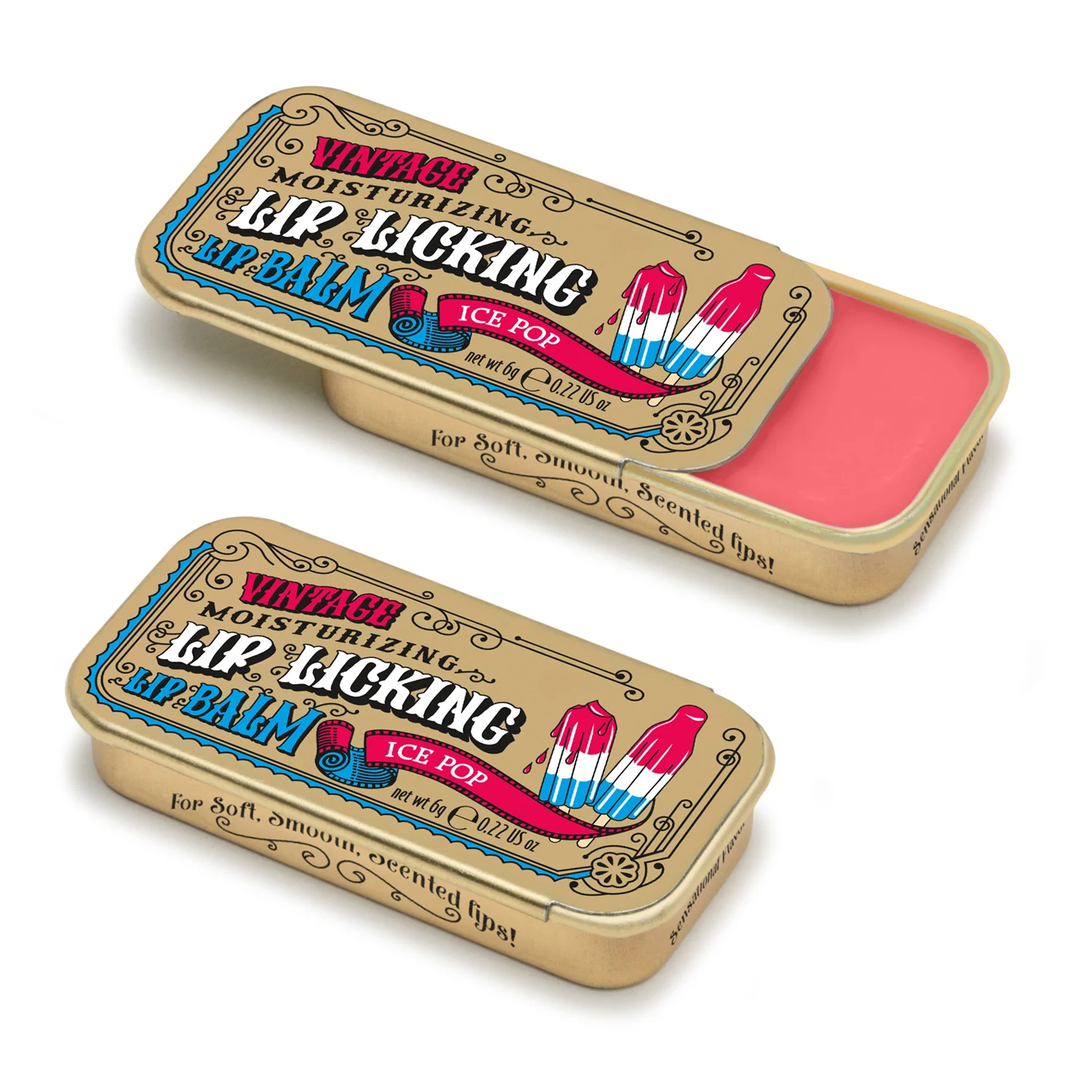 Ice Pop Lip Licking Flavored Lip Balm - Image 2