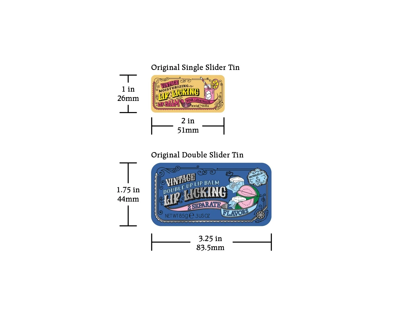 Lemonade & Lime Double Up Lip Licking Flavored Lip Balm - Image 5