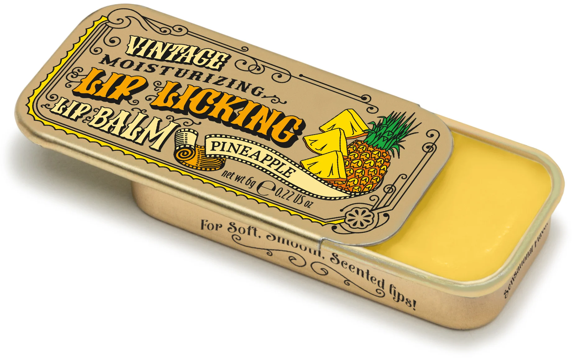Pineapple Lip Licking Flavored Lip Balm