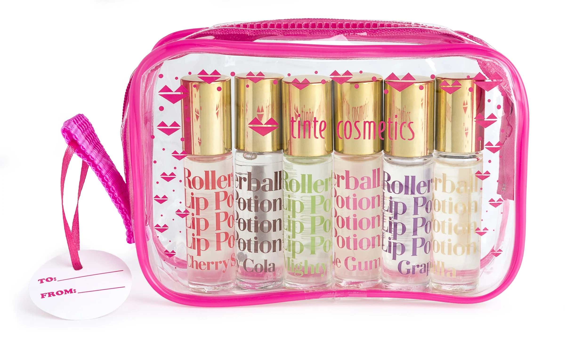 PINK Tinte Hearts makeup bag - Image 3